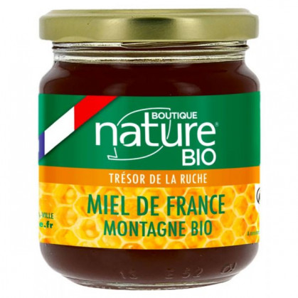 Miel montagne bio France 250g Boutique Nature - Achat Boutique Nature