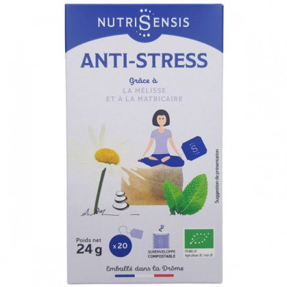 Infusion anti-stress BIO 20 sachets Nutrisensis