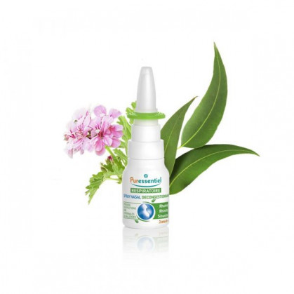 Spray nasal décongestionnant aux huiles essentielles bio - Puressentiel
