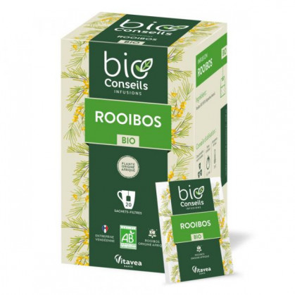 Infusion Rooibos Bio 20 sachets filtres BioConseils