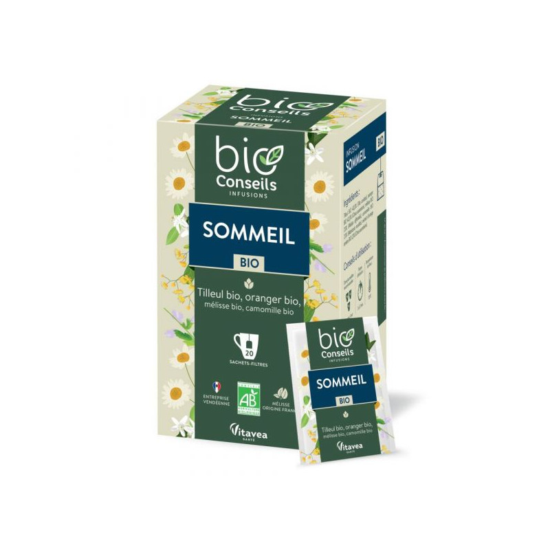 Infusion Sommeil BIO 20 sachets filtres