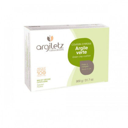 Coussin d'Argile verte 36 alvéoles prêt à l'emploi - Argiletz