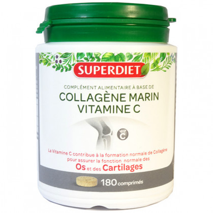 Collagène Marin + vitamine C 180 comprimés